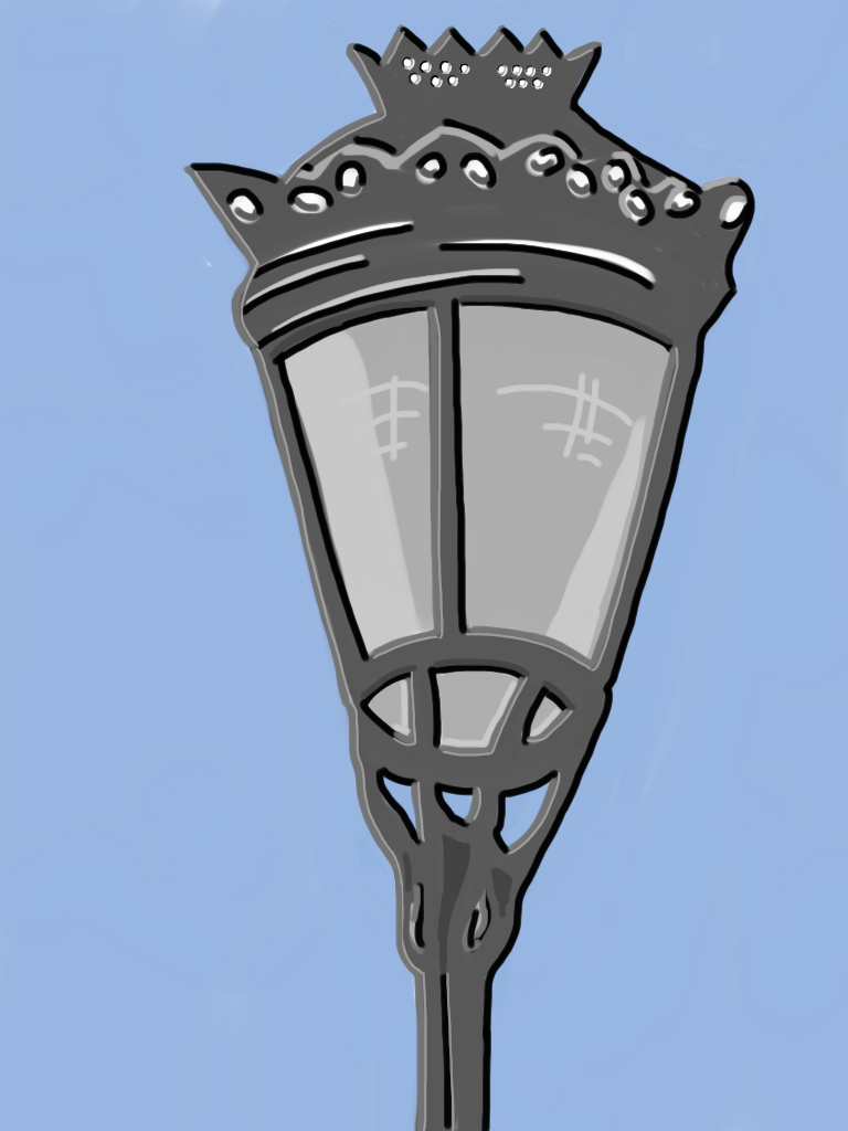 Lamp Post Drawing Scott Attenborough